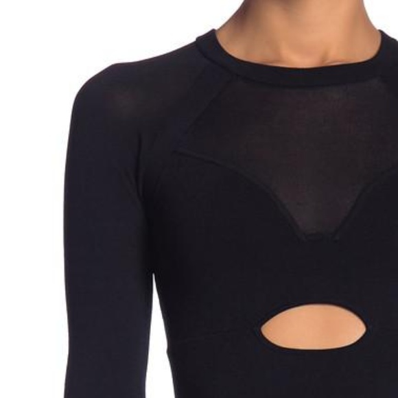 Kendall & Kylie Cutout Sweater and Sheer Cocktail Dress - Picture 7 of 8
